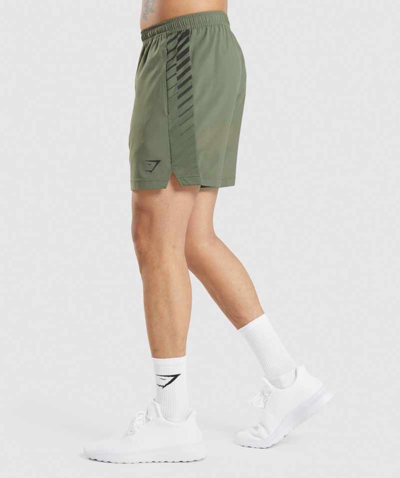 Gymshark športové Pruhované 7