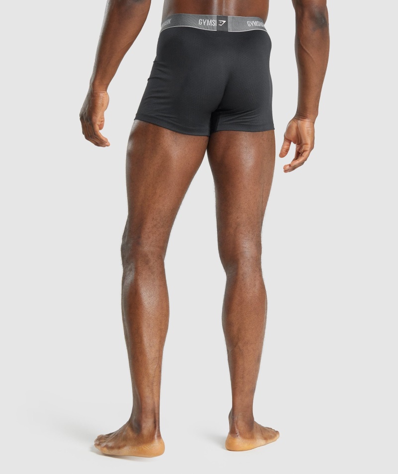 Gymshark Sports Tech Boxerky 2pk čierne