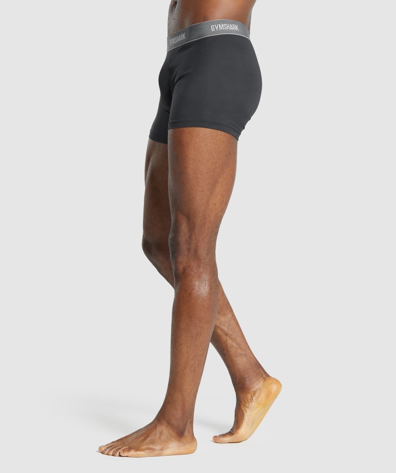Gymshark Sports Tech Boxerky 2pk čierne