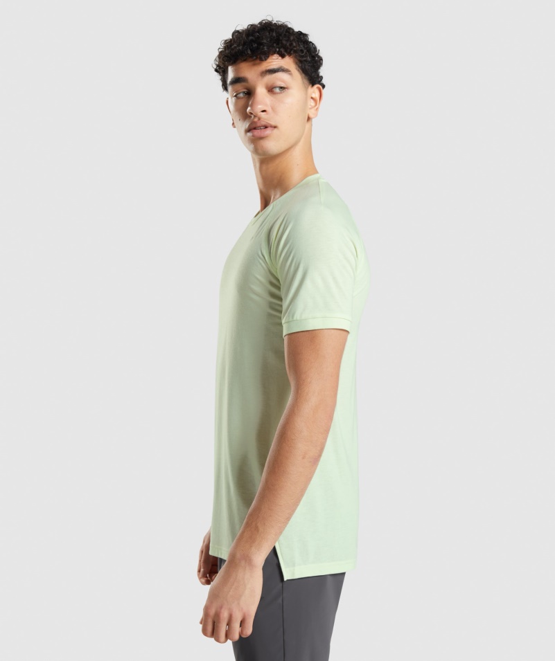 Gymshark Studio Amplifikovať Tričko Uhorka Zelená
