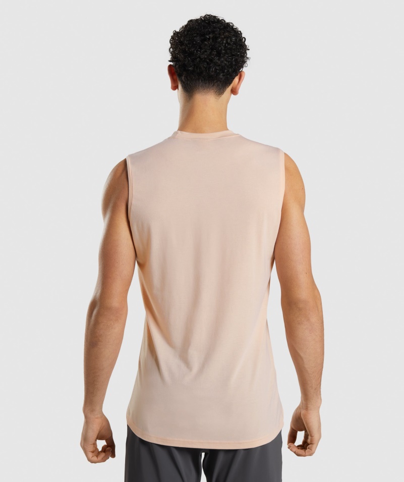Gymshark Studio Zosilniť Nádrž Orchidea Ružová