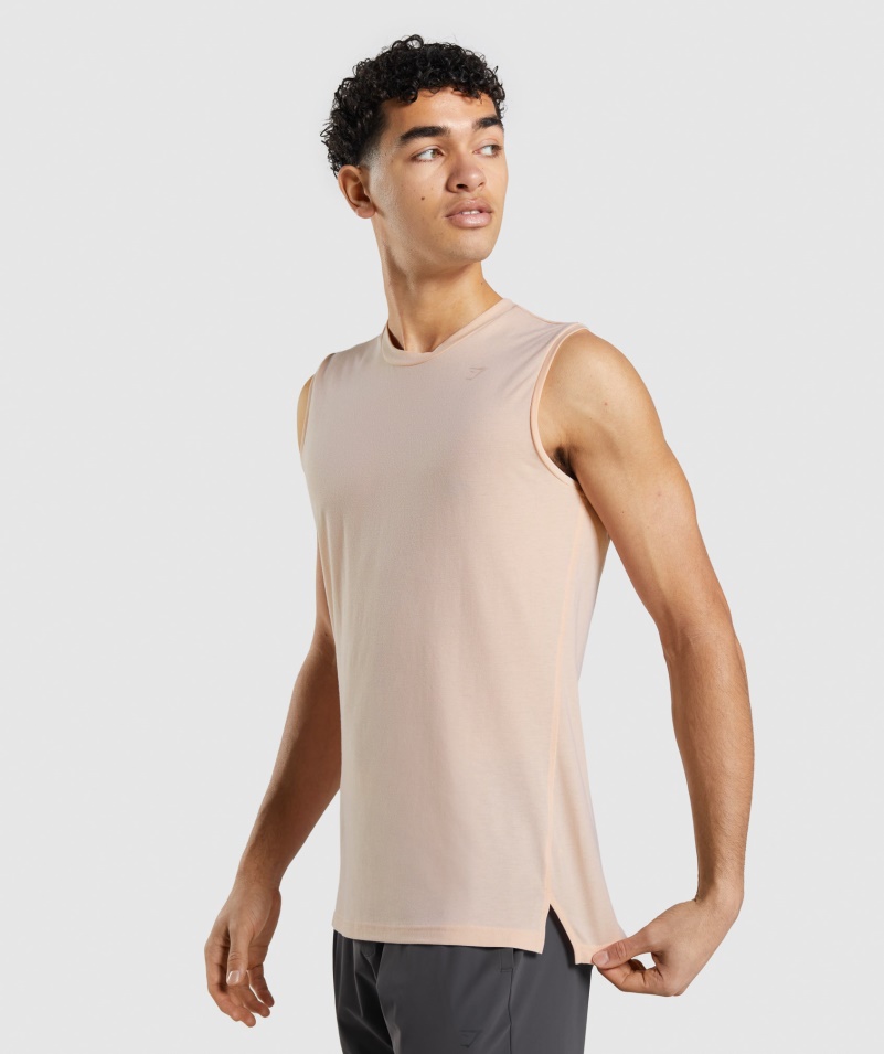 Gymshark Studio Zosilniť Nádrž Orchidea Ružová