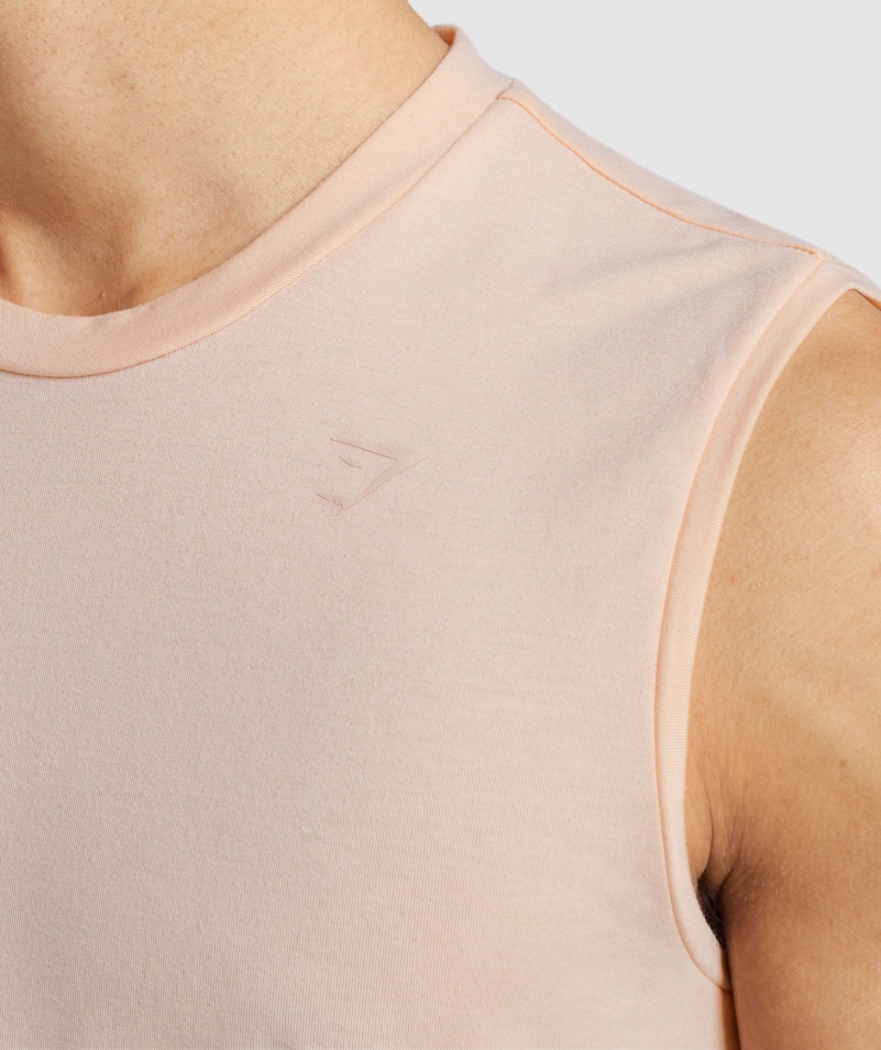 Gymshark Studio Zosilniť Nádrž Orchidea Ružová