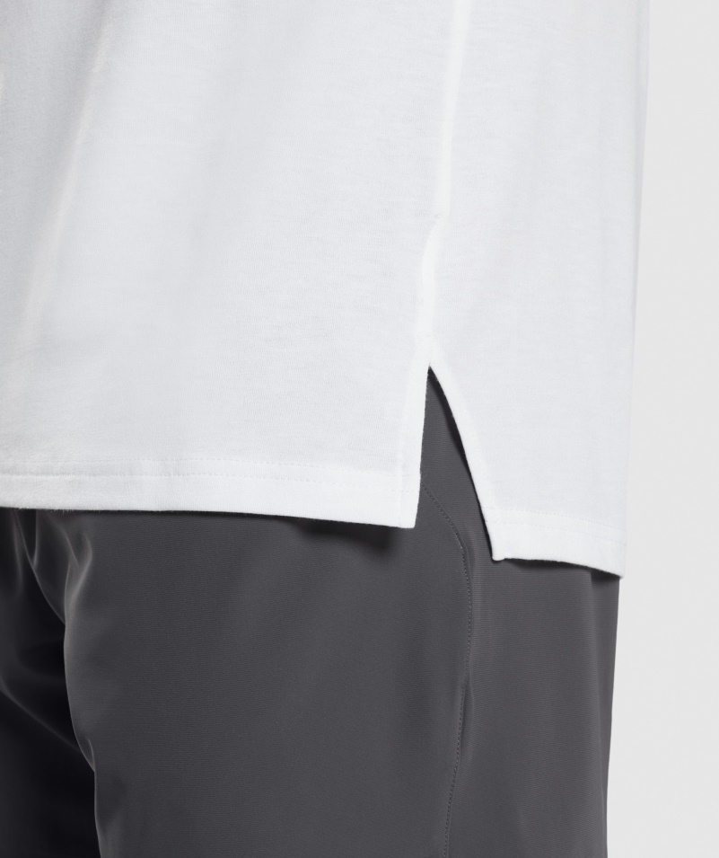 Gymshark Studio Zosilniť Tank White