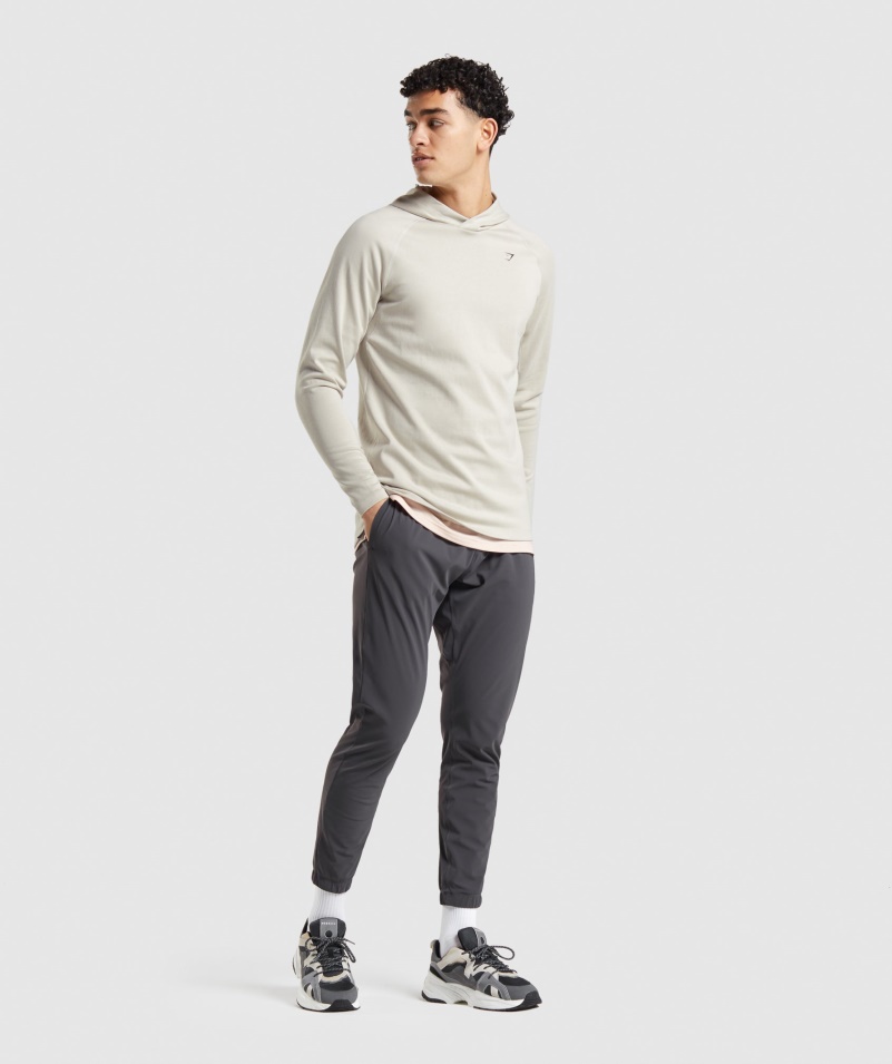 Gymshark Studio Mikina S Kapucňou šedá