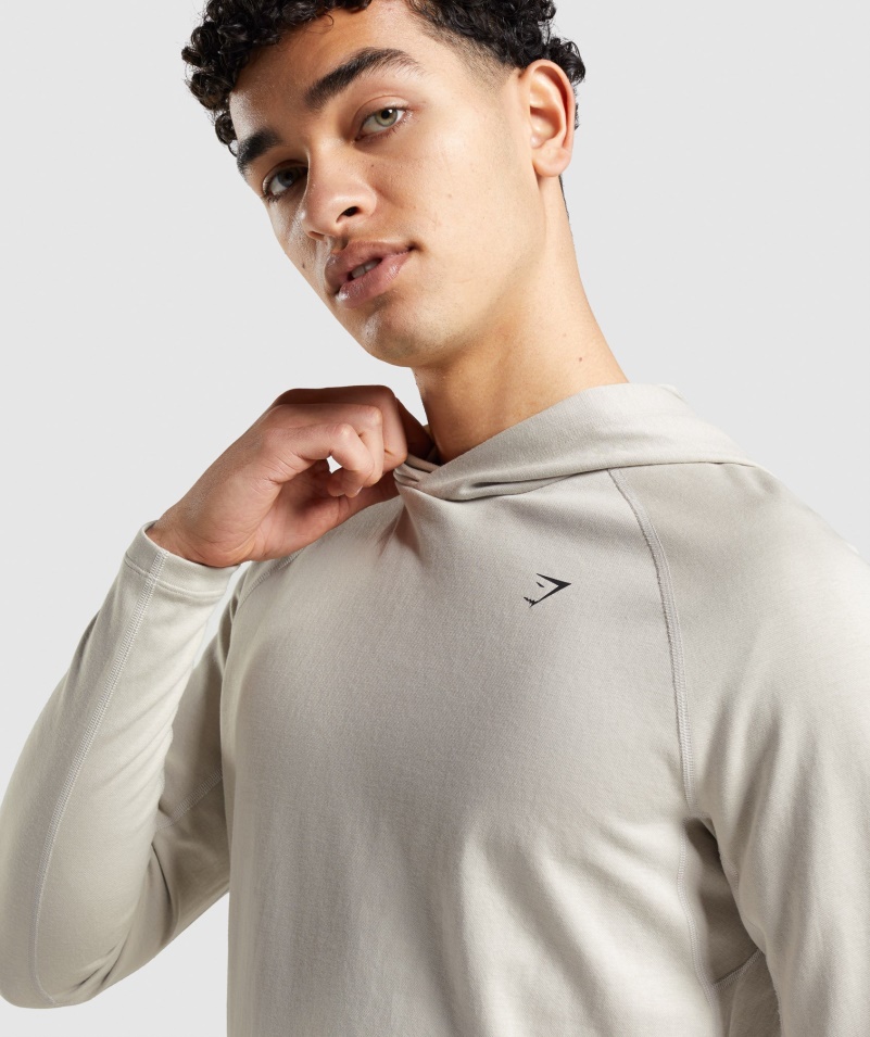 Gymshark Studio Mikina S Kapucňou šedá