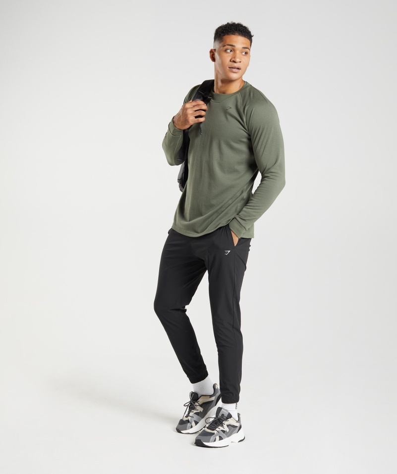 Gymshark štúdio Joggers čierne