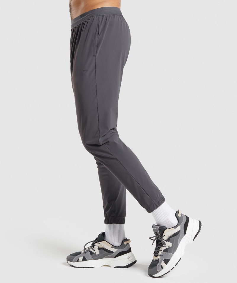Gymshark štúdio Joggers ónyx šedá