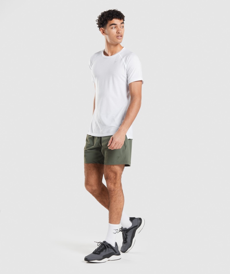 Gymshark Studio Shorts Core Olive