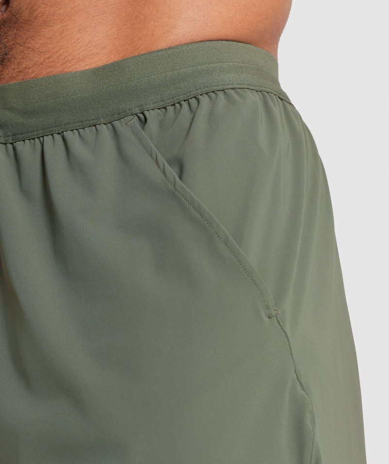 Gymshark Studio Shorts Core Olive