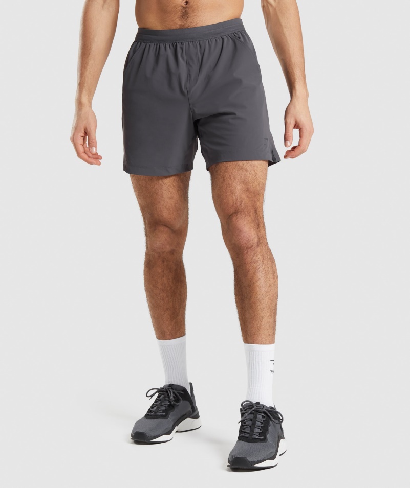 Gymshark Studio šortky ónyx šedé