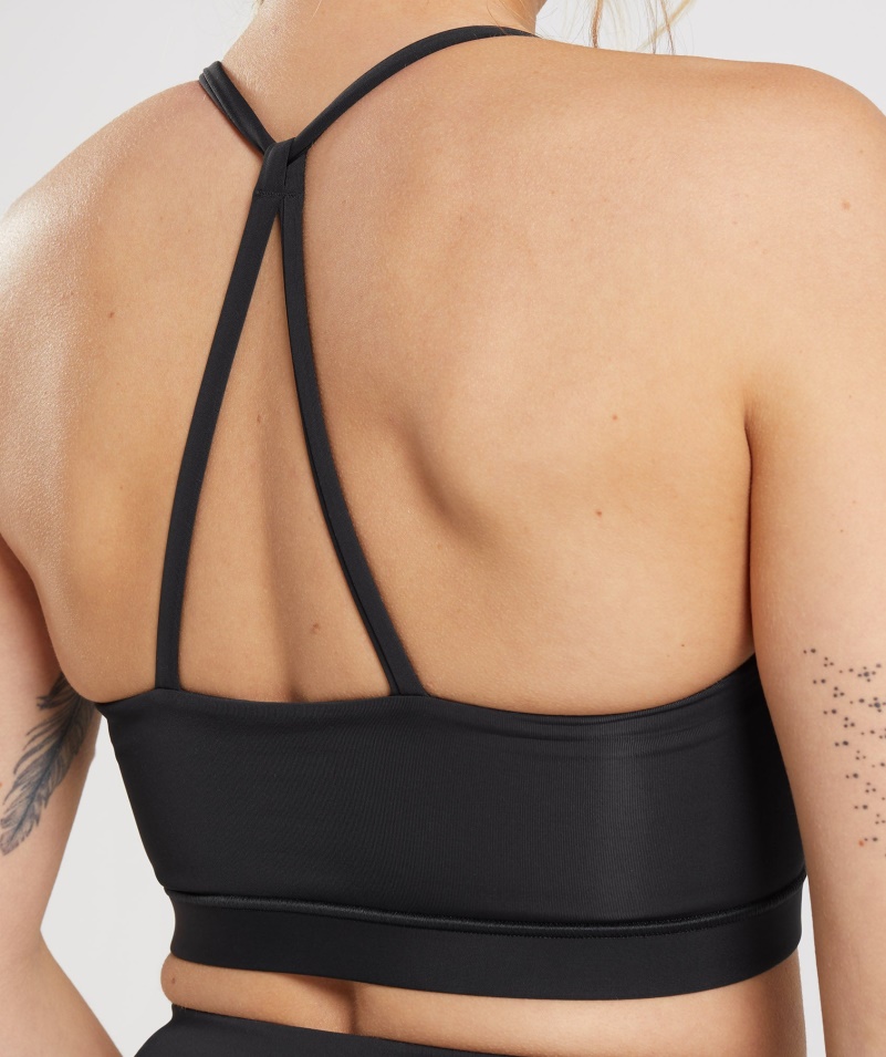 Gymshark Studio športová Podprsenka čierna