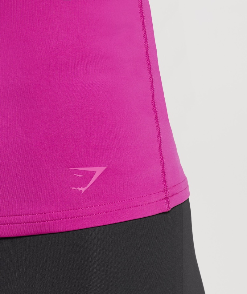 Gymshark Studio Tank Drak Ružový