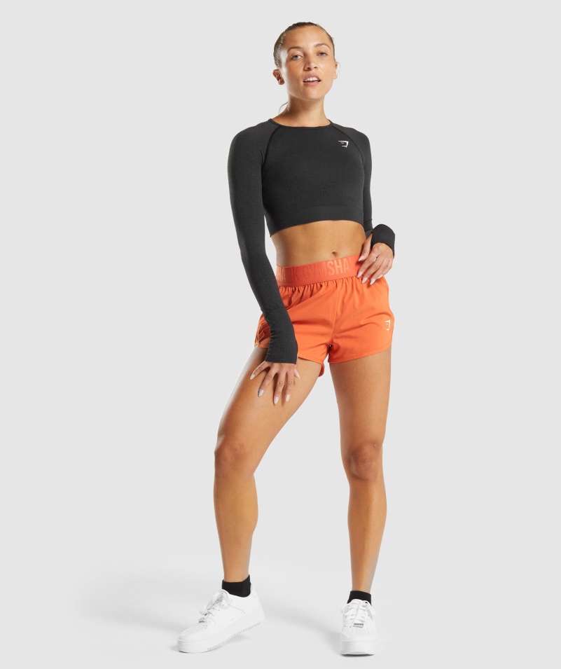 Gymshark Trénerské Ponožky 3pk čierne