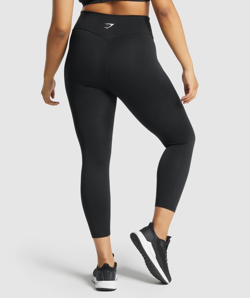 Gymshark Tréningové 7/8 Legíny čierne
