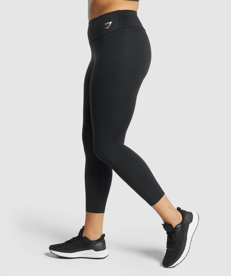 Gymshark Tréningové 7/8 Legíny čierne