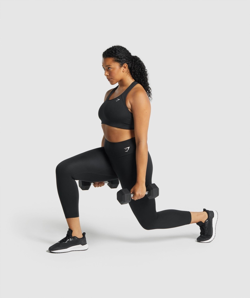 Gymshark Tréningové 7/8 Legíny čierne