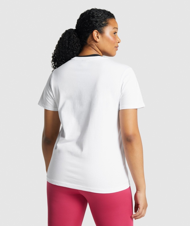 Gymshark Training Basic Tee White