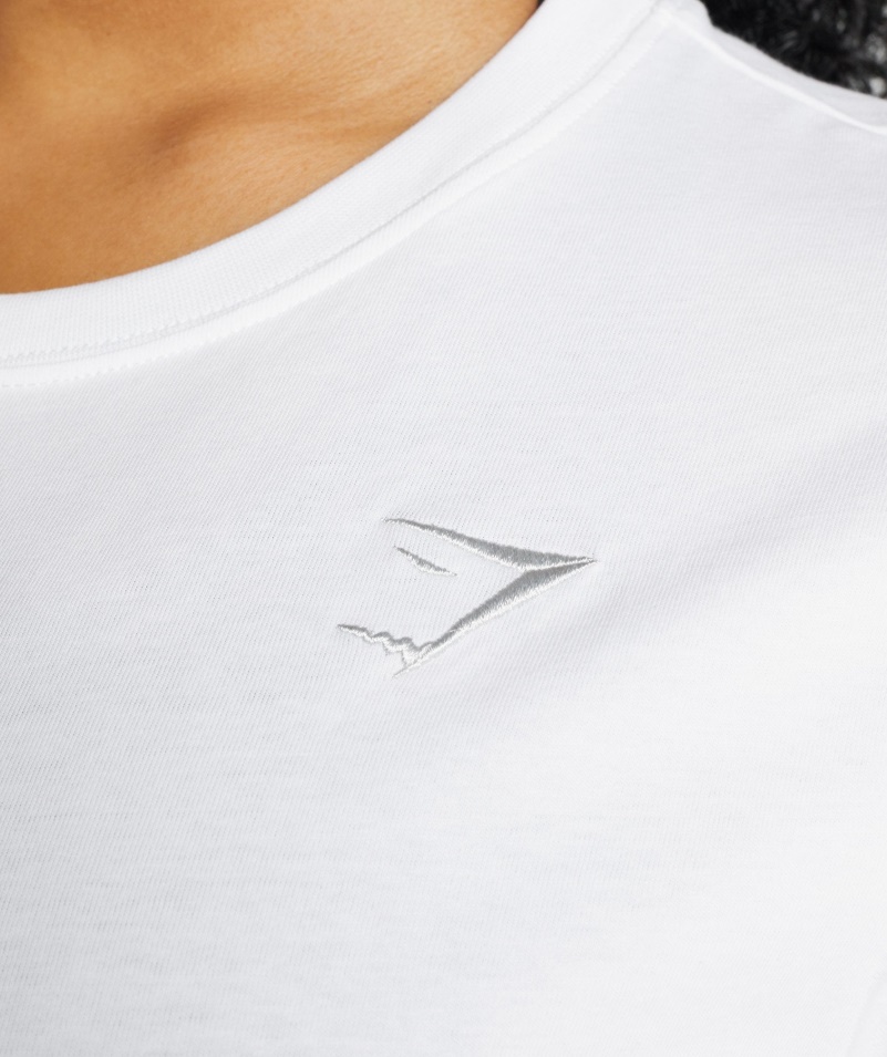 Gymshark Training Basic Tee White