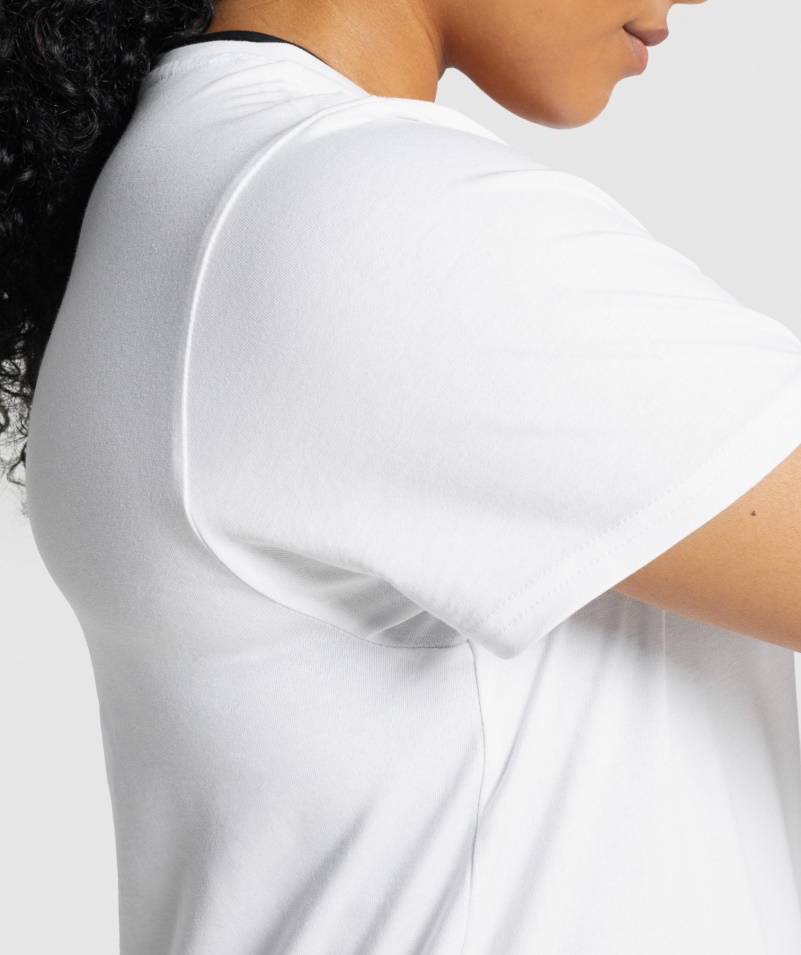 Gymshark Training Basic Tee White