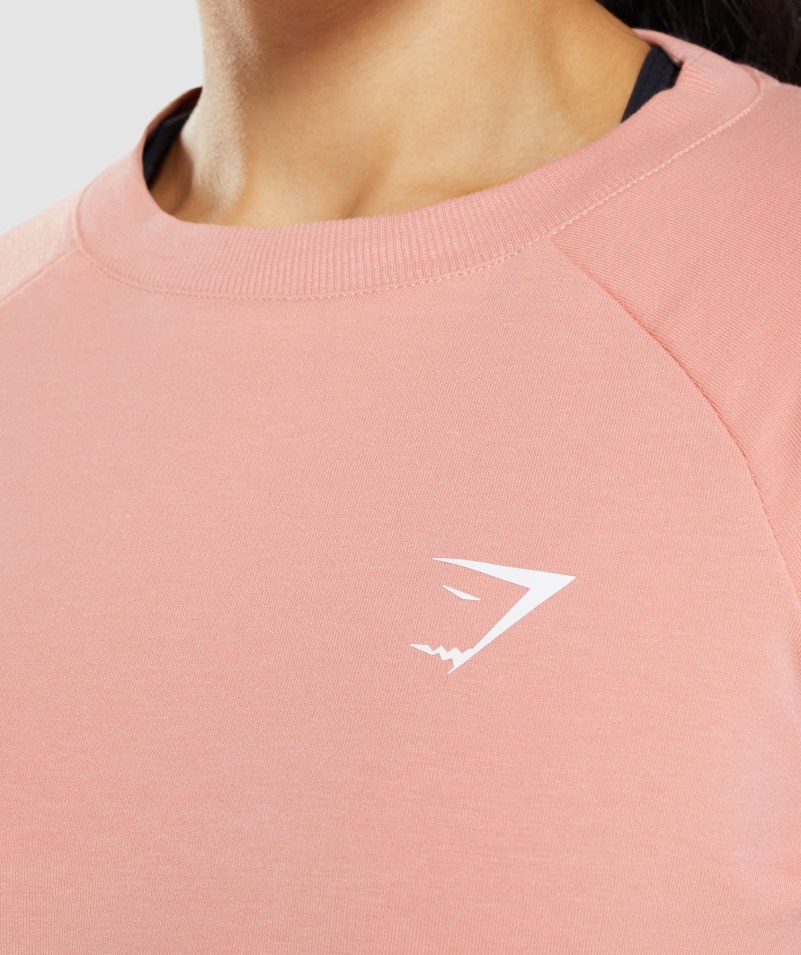 Gymshark Training Cropped Sveter Paige Pink