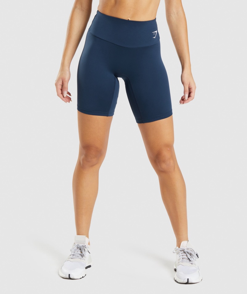Gymshark Tréningové Cyklistické šortky Navy
