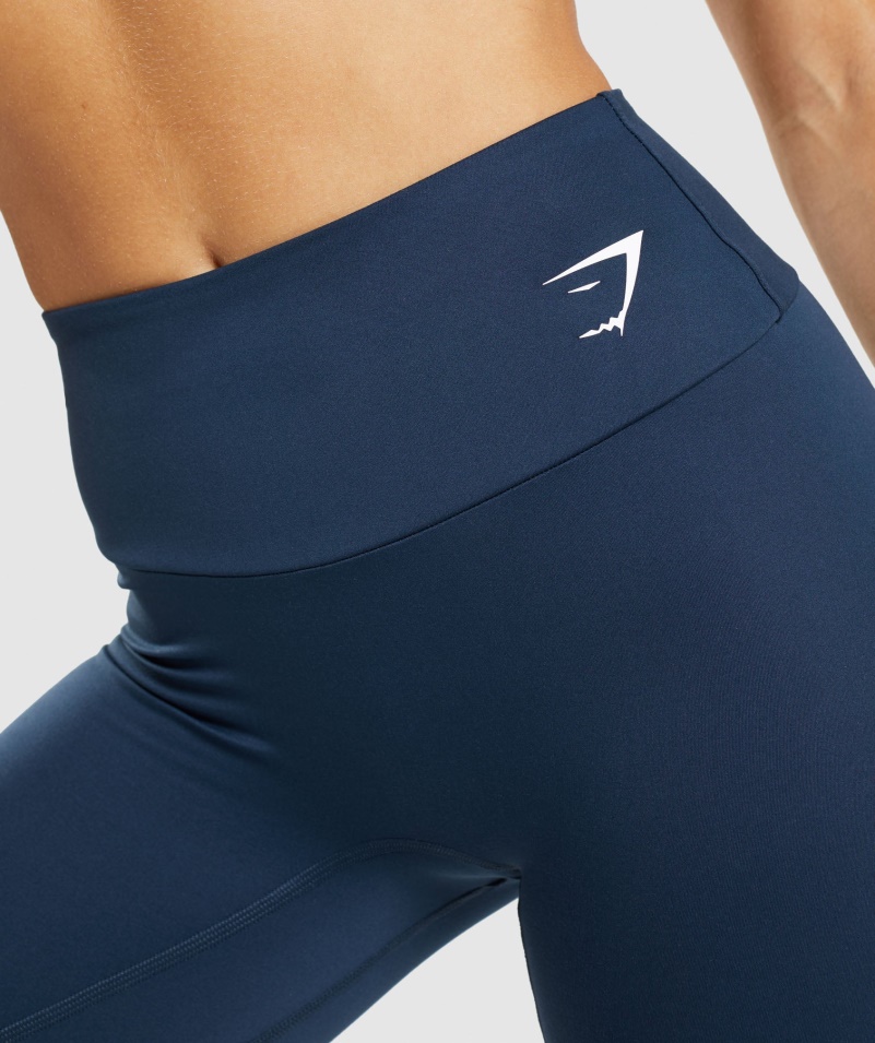 Gymshark Tréningové Cyklistické šortky Navy