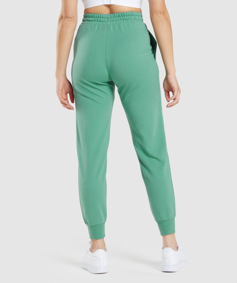 Gymshark Tréning Joggers Alpská Zelená