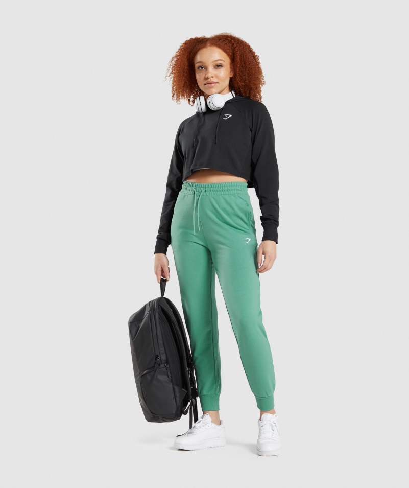Gymshark Tréning Joggers Alpská Zelená