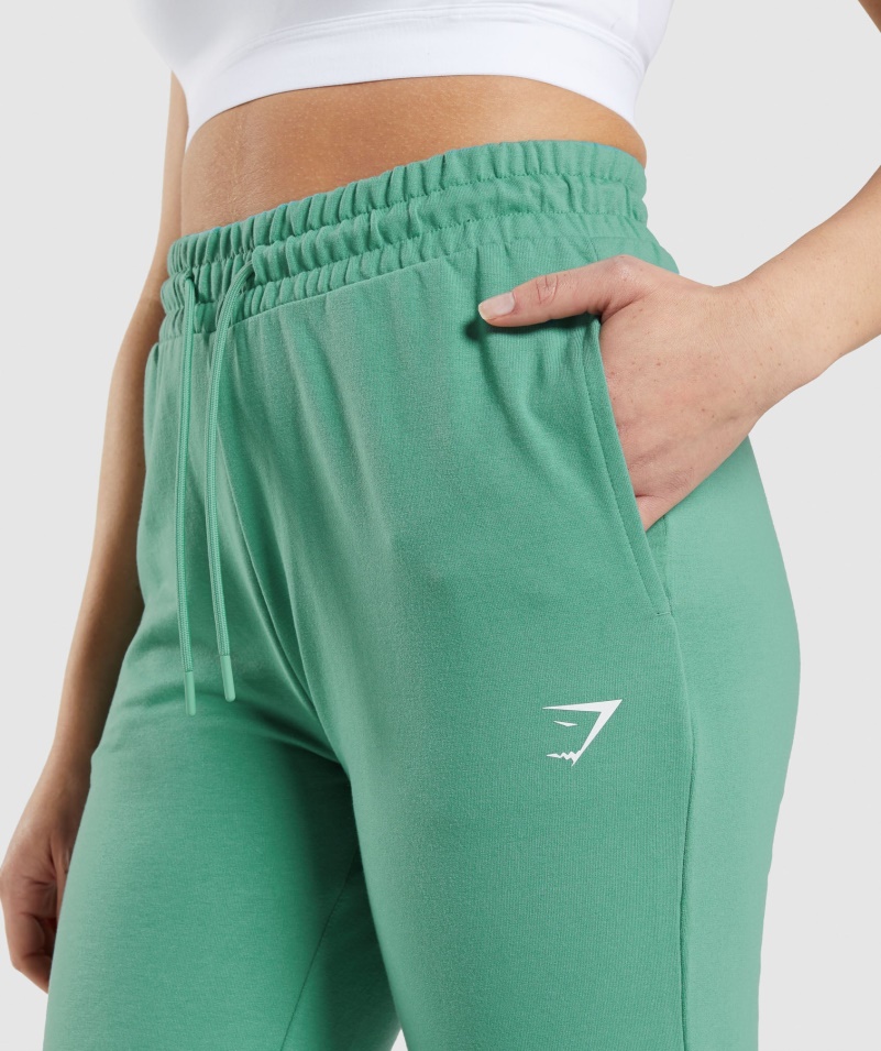Gymshark Tréning Joggers Alpská Zelená