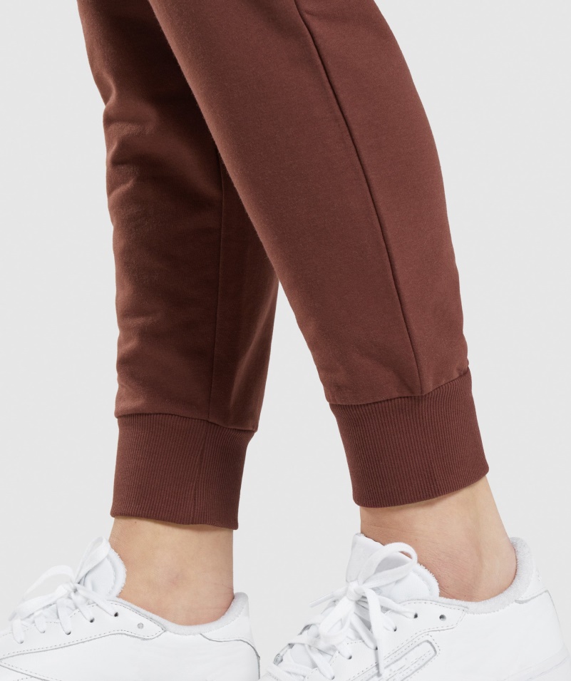 Gymshark Tréning Joggers Cherry Brown