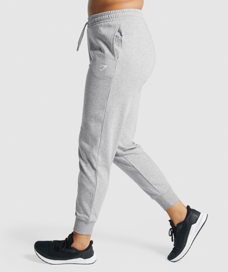 Gymshark Tréning Joggers Svetlosivá Marl