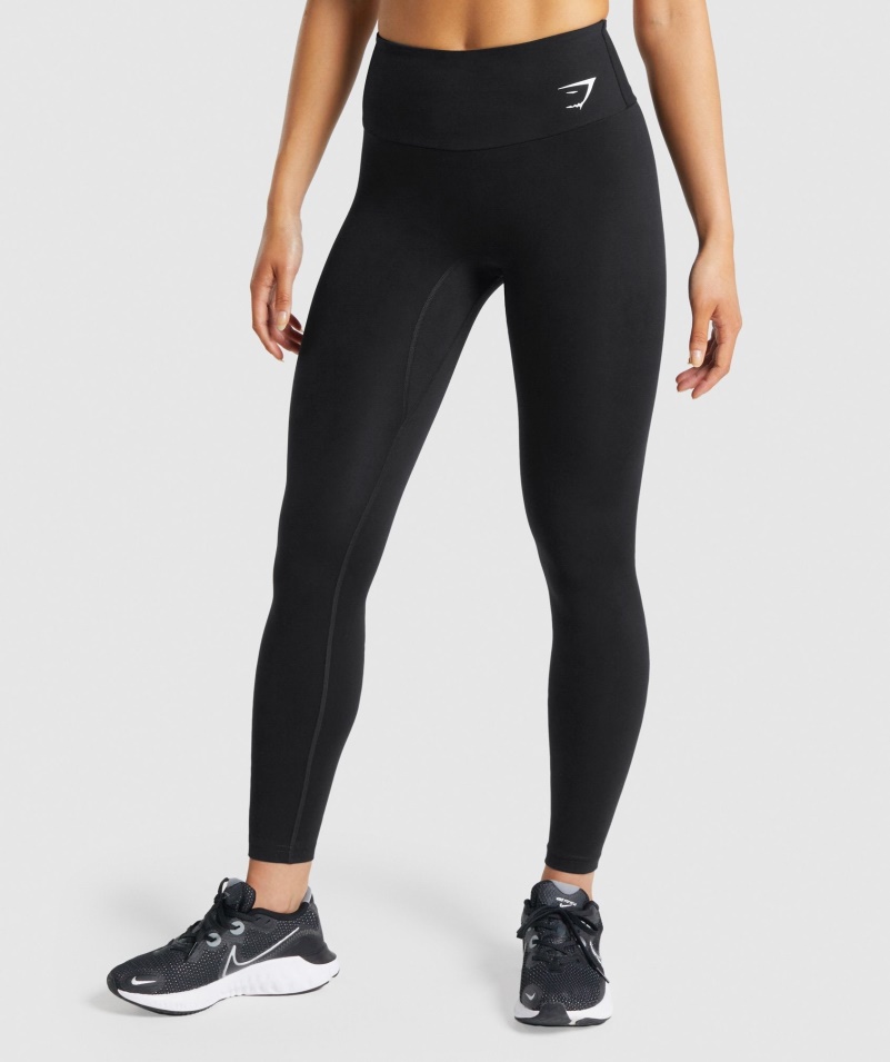 Gymshark Tréningové Legíny čierne