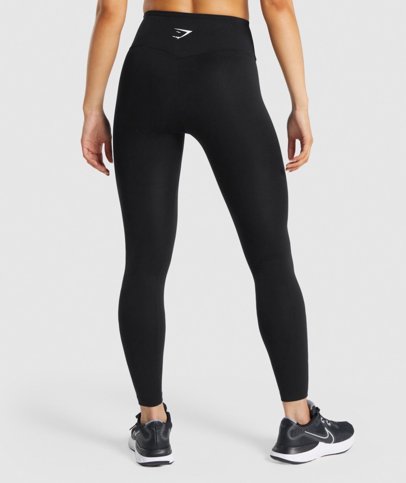 Gymshark Tréningové Legíny čierne