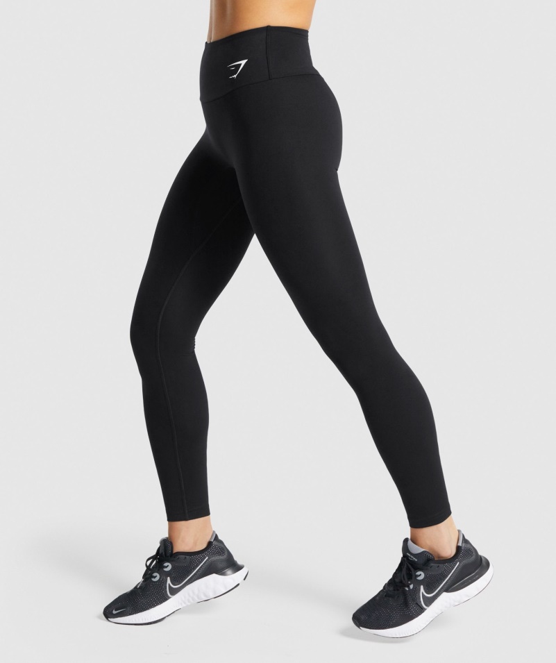 Gymshark Tréningové Legíny čierne
