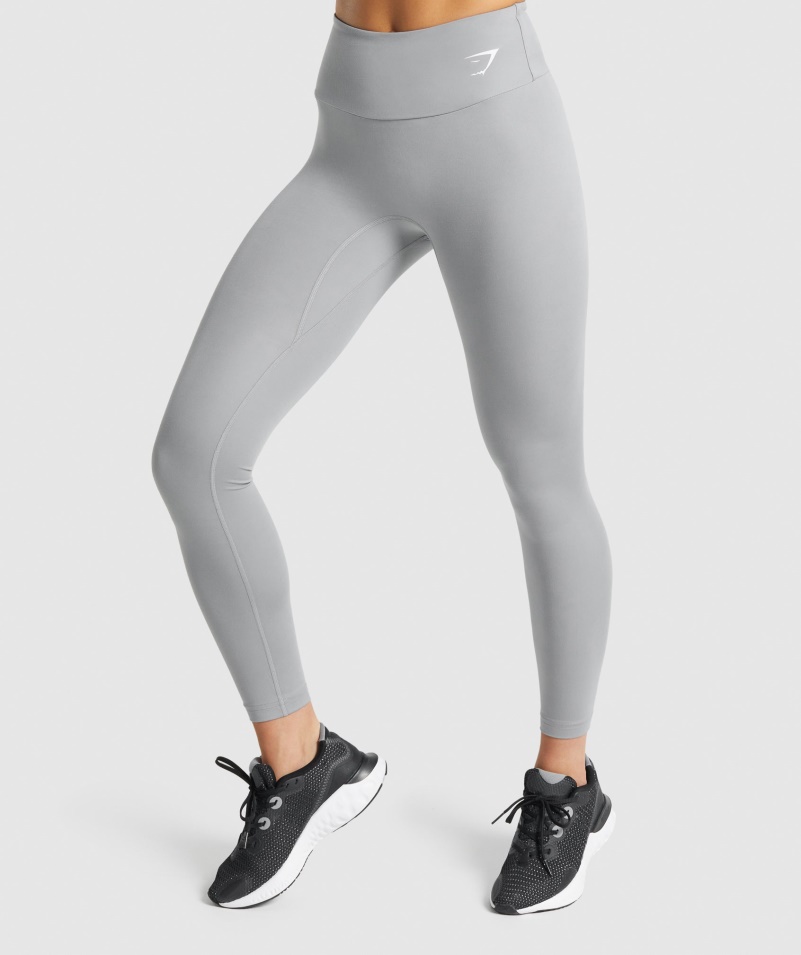 Gymshark Tréningové Legíny šedé