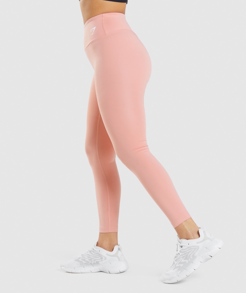Gymshark Tréningové Legíny Paige Pink