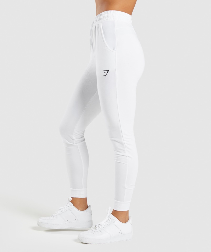Gymshark Tréning Pippa Joggers Biela