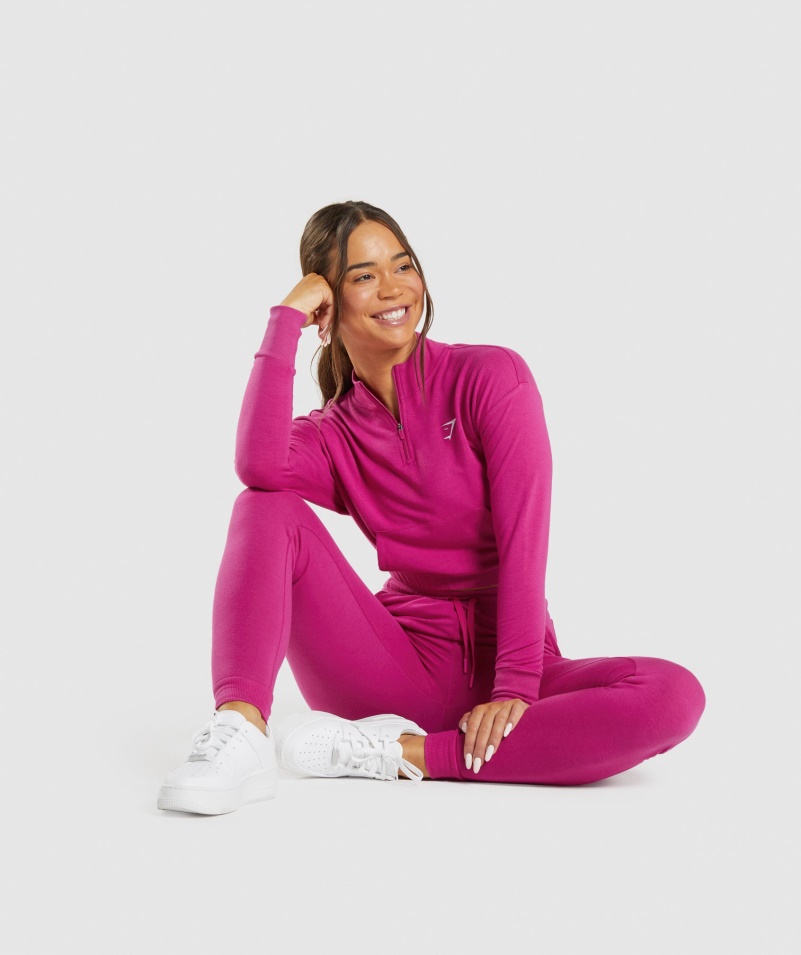 Gymshark Tréning Pippa Pulóver Drak Ružový