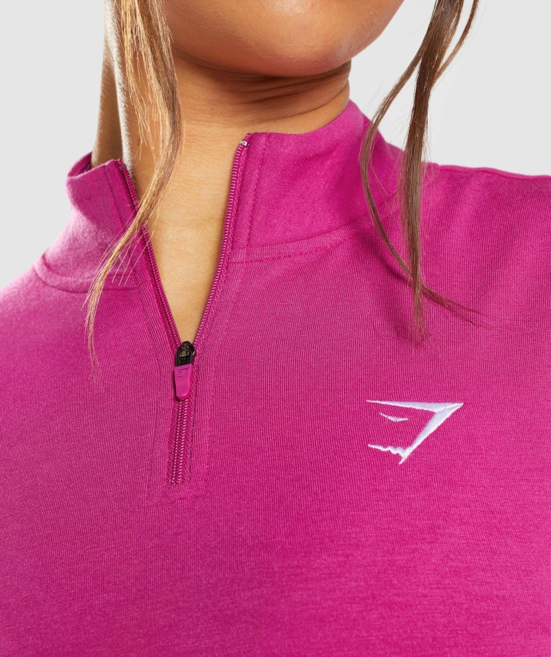 Gymshark Tréning Pippa Pulóver Drak Ružový
