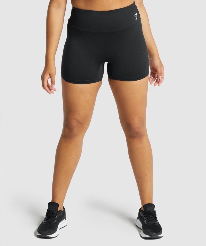 Gymshark Tréningové šortky čierne