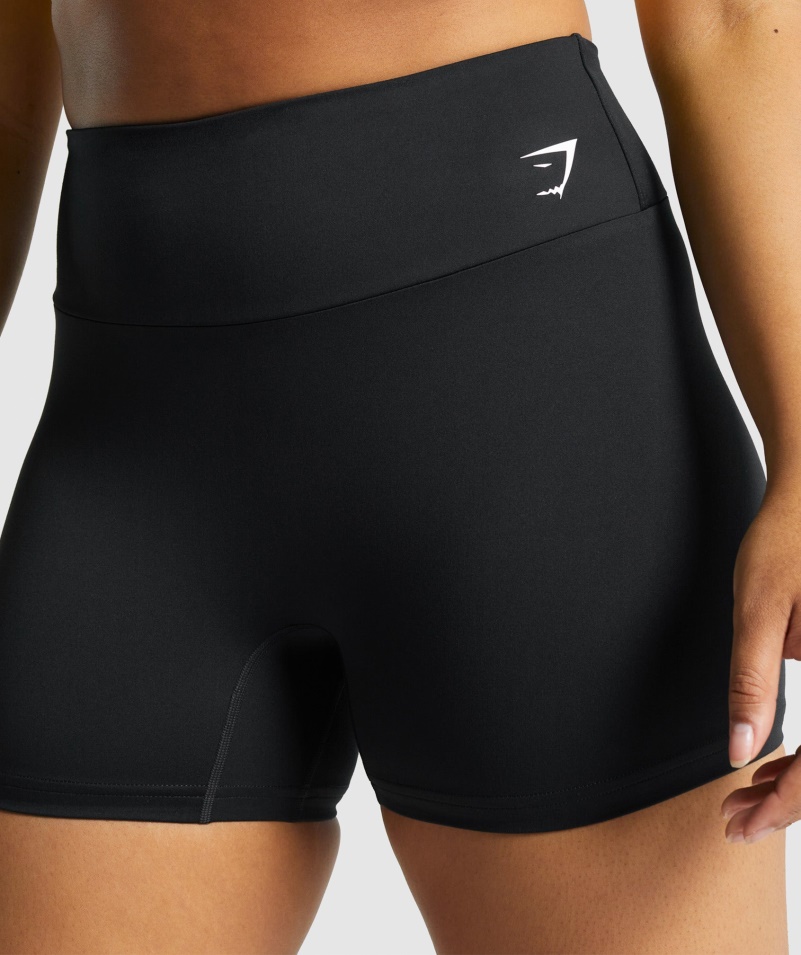 Gymshark Tréningové šortky čierne