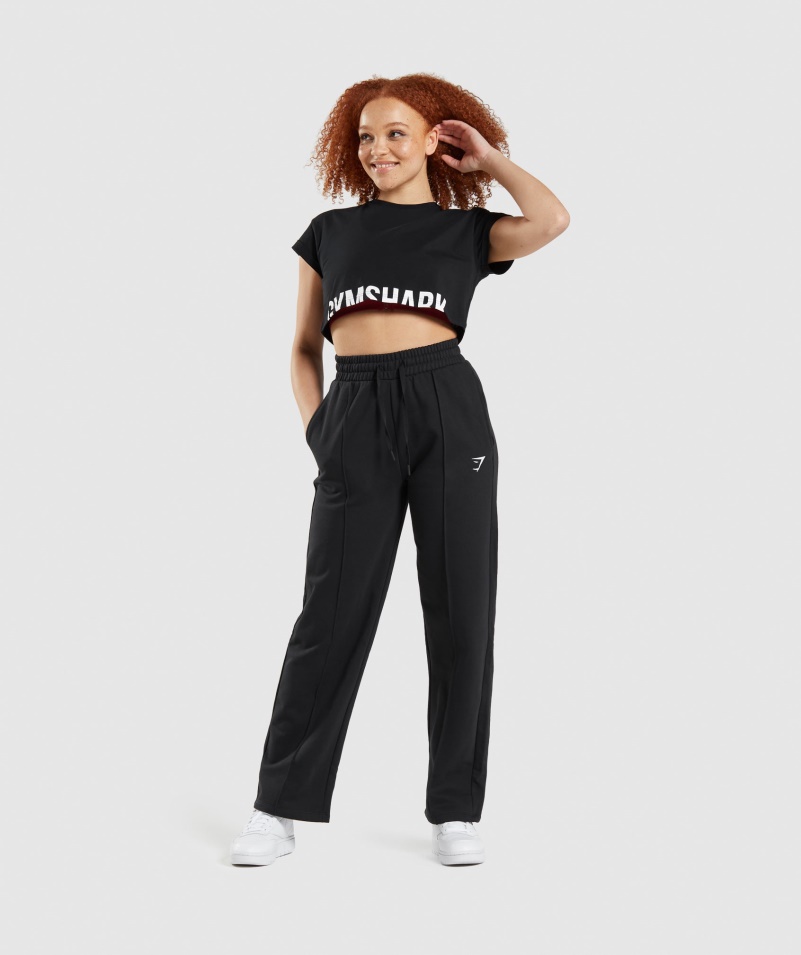 Gymshark Training Straight Leg Jogger Black
