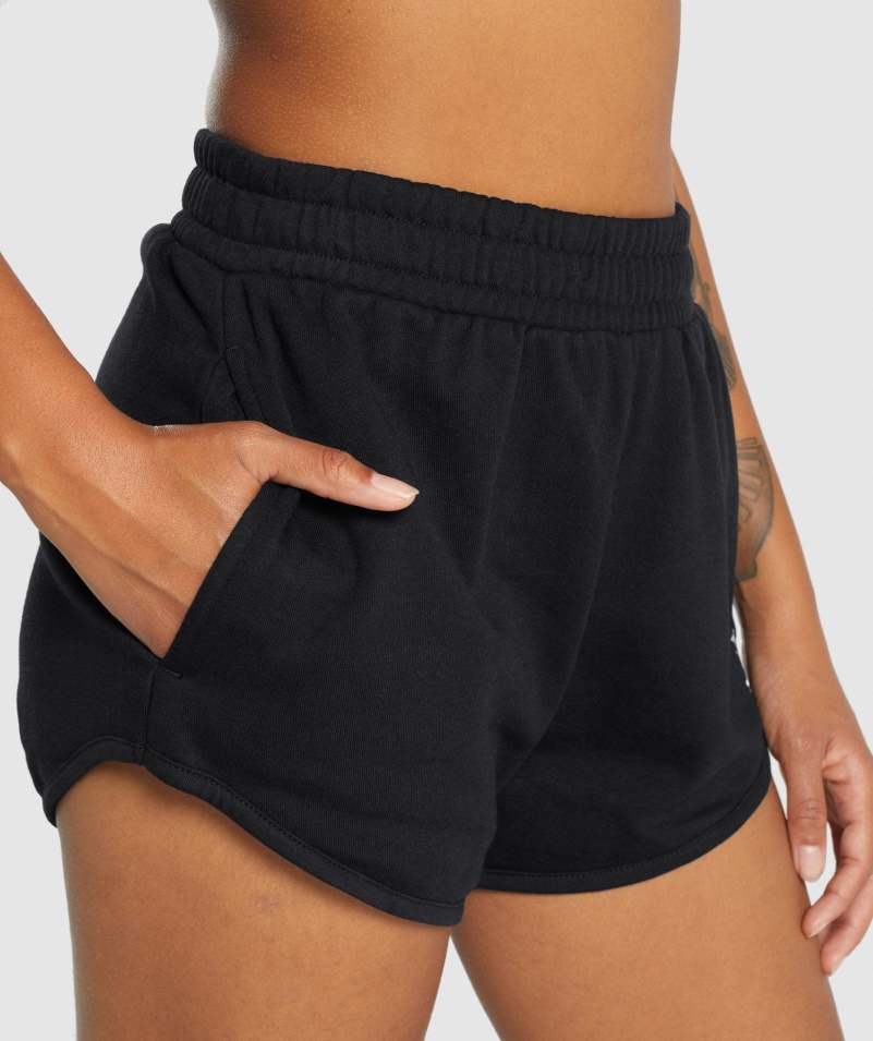 Gymshark Tréningové Tepláky čierne
