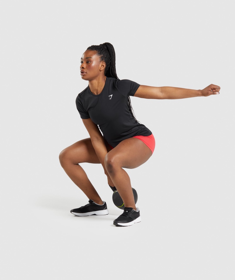 Gymshark Tréningové Tričko čierne