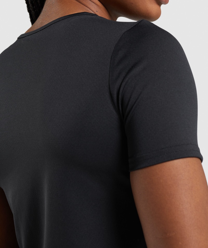 Gymshark Tréningové Tričko čierne