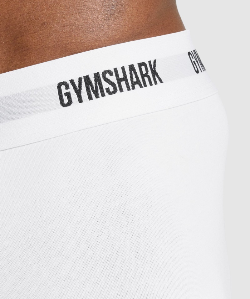 Gymshark Kufor 2pk Biely