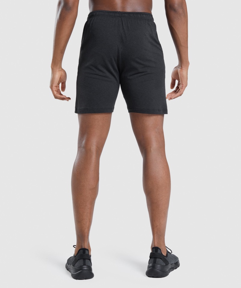 Gymshark Vital Light Shorts Black Marl