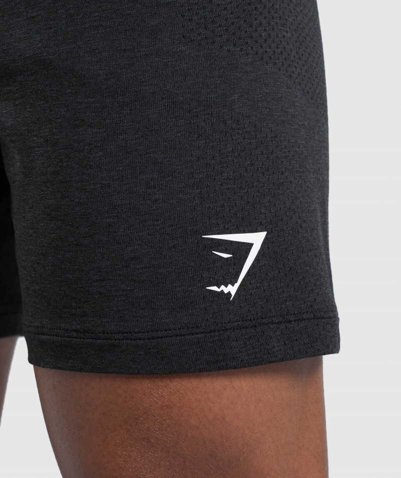 Gymshark Vital Light Shorts Black Marl