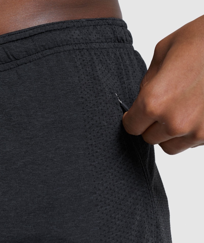Gymshark Vital Light Shorts Black Marl